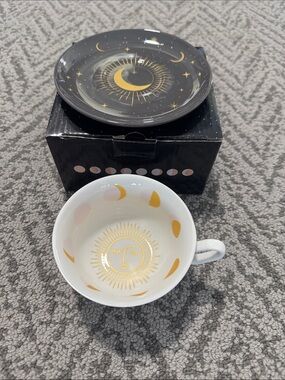 Goddess Provisions- Divination Teacup & Saucer / New In Box
